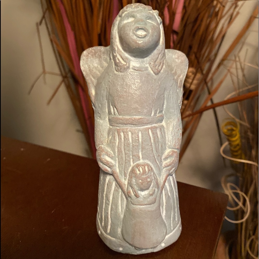 Isabel Bloom Angel with Dolly Sculpture- Ltd Edit.
